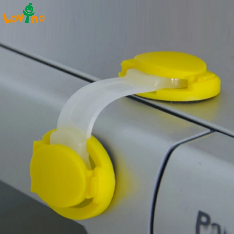 

10PC Plastic Baby Safe Protection For Children Child Lock Cabinet Door kids Security Lock Kid Safety Products New 2017