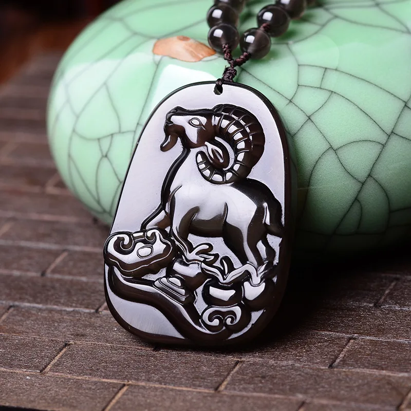 Счетчик оптовые поставки обувь для мужчин и женщин натуральный льда Радуга обсидиановый кулон Jiyang Kaitian украшения