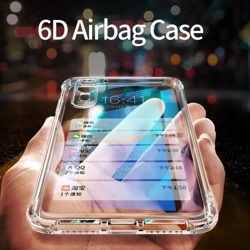 

For Galaxy A6 A8 J4 J6 J8 s9 PLUS s7 s8 6D Clear Airbag Turn Sound Shockproof TPU Case For Samsung A7 A9 A6 A8 2018 A6S