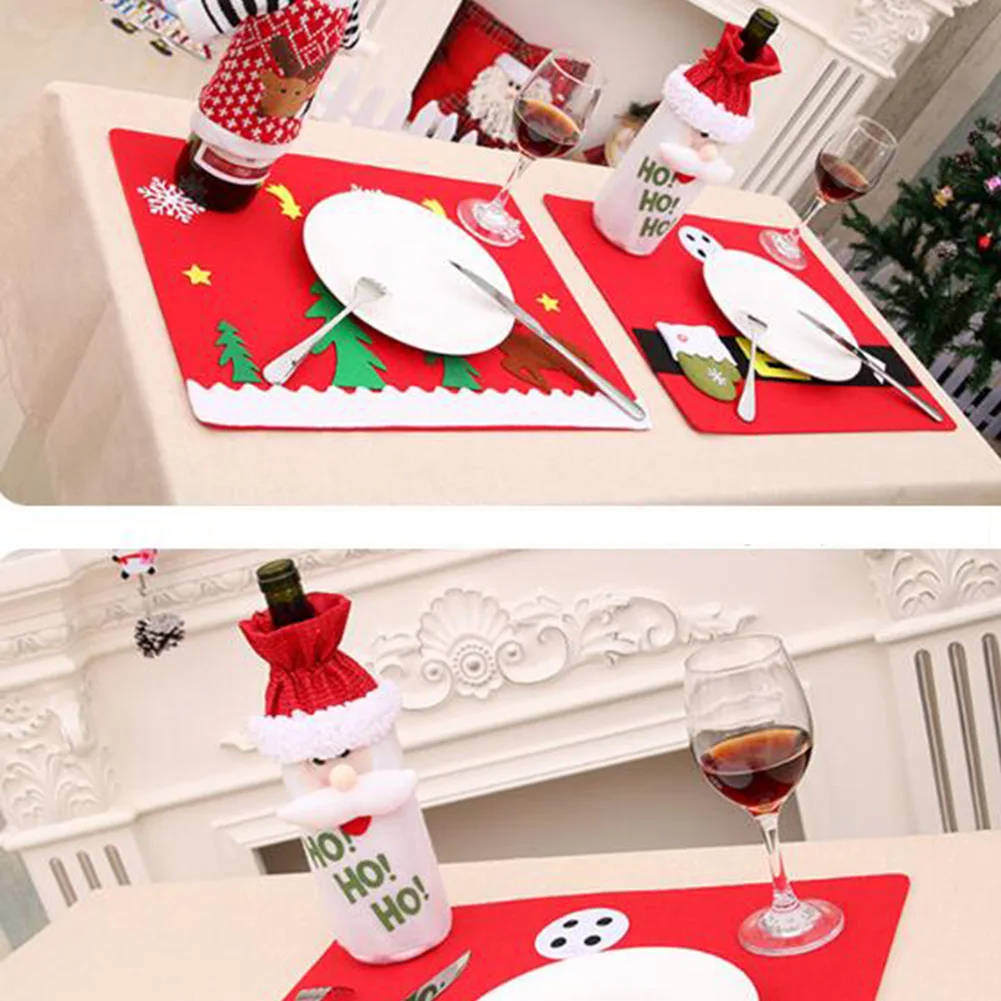 sanyi non woven christmas table mat fork knife placemats deer napkins cloth decor cover xmas decoration tool for home gadgets in party diy decorations from - Christmas Napkins Cloth sanyi non woven christmas table mat fork knife placemats deer napkins cloth decor cover xmas decoration tool for home gadgets in party diy decorations from - Christmas Napkins Cloth