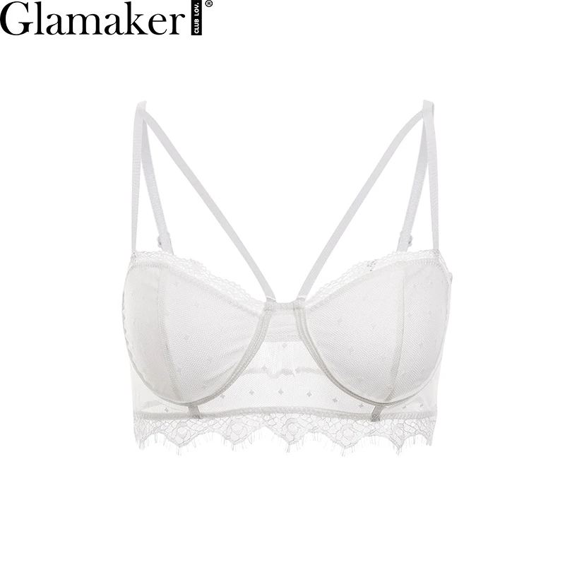 Glamaker кружевной черный прозрачный сетчатый интимный женский сексуальный