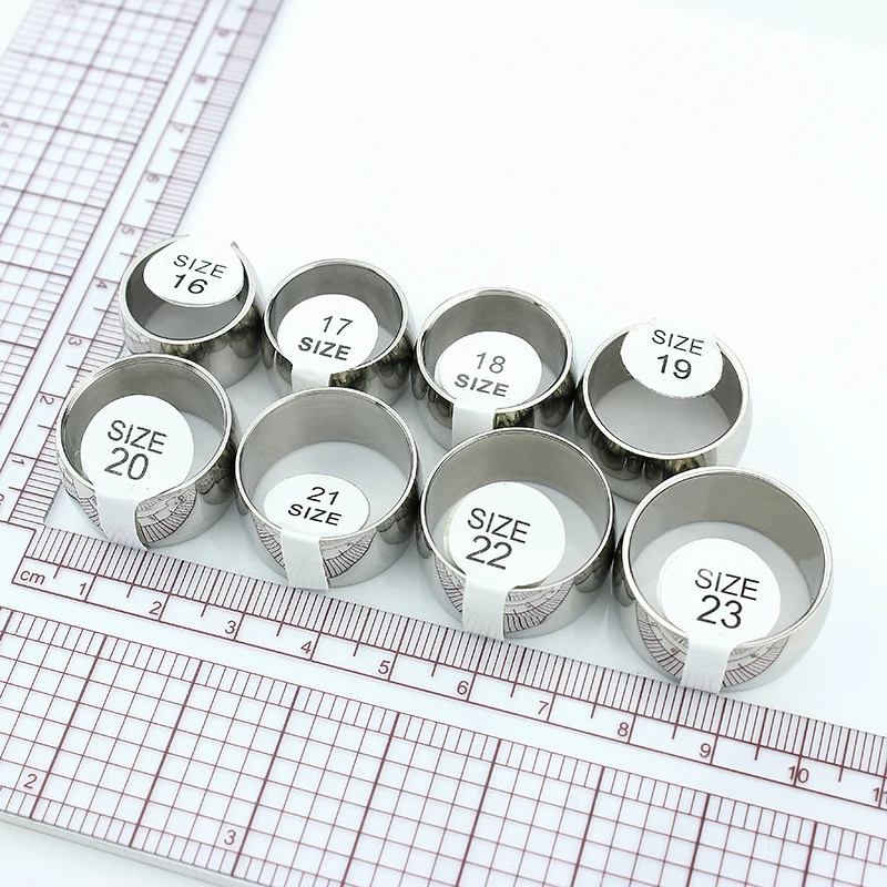 Мужское большое блестящее кольцо из титановой стали шириной 12 мм ювелирные