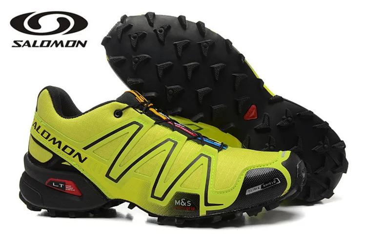 Бесплатная доставка Salomon Скорость Крест 3 Открытый Спортивная обувь sp4 мужские Salomon кроссовки лучшее качество