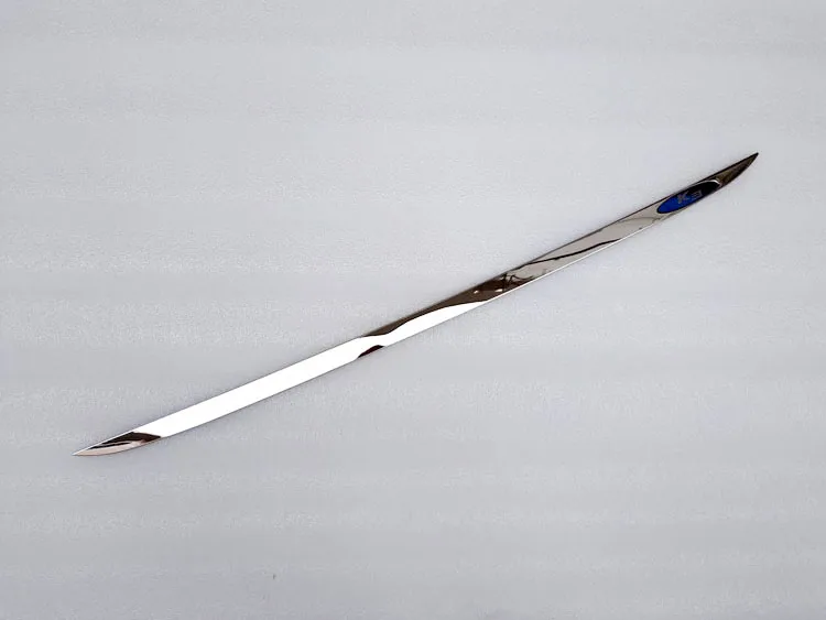 For Kia Cerato k3 4 2019 Rear Tail Door Sticker Stainless Steel Back Door Tailgate Trim  Accessories