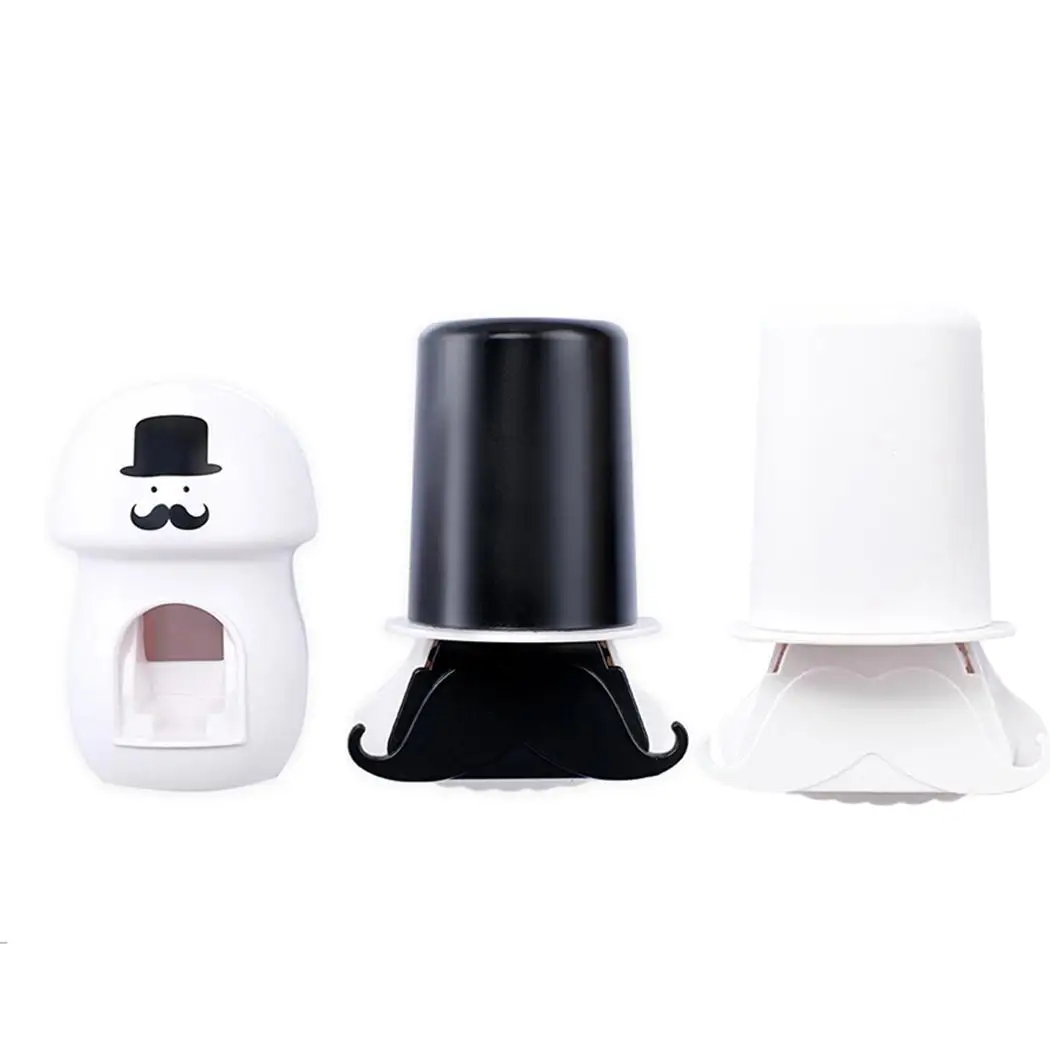 

New Toothpaste Rolling Tube Squeezer Toothbrush Stand Holder Standing Set Bathroom Accessories Standing 5kg