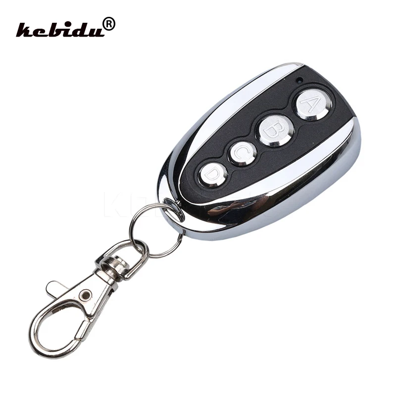 

kebidu Wireless 433.92 MHz Auto Remote Control Duplicator Cloning 4 Button Copy Controller Mini Car Key Gate Keys