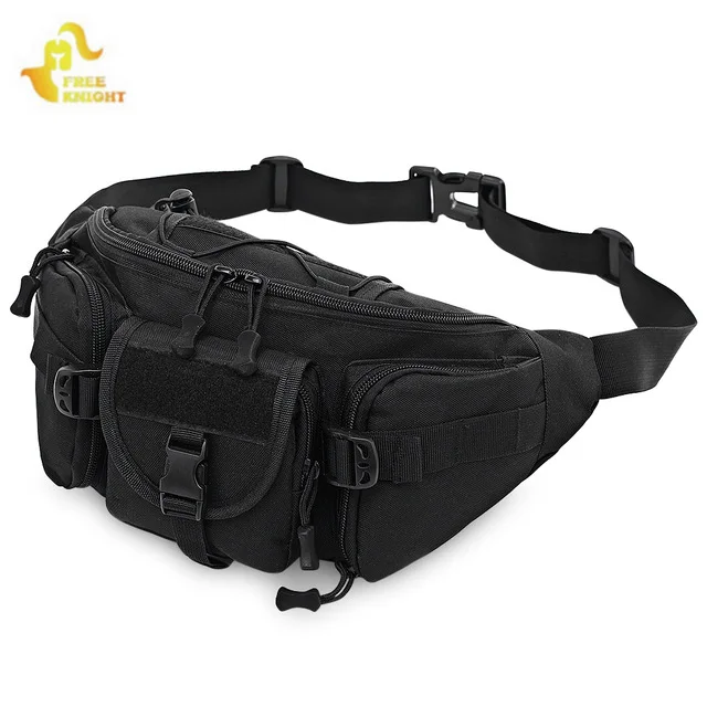 

Free Knight 3 - 5L Runing Bag Tactical Molle Bags Waterproof Waist Pack Hiking Fishing Hunting Waist Bags Camping Sport Bag