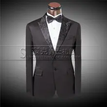 Горячая Новая мода Мастер церемоний presided над костюмом мужская одежда Жених строгий костюм набор певица ночной клуб костюмы