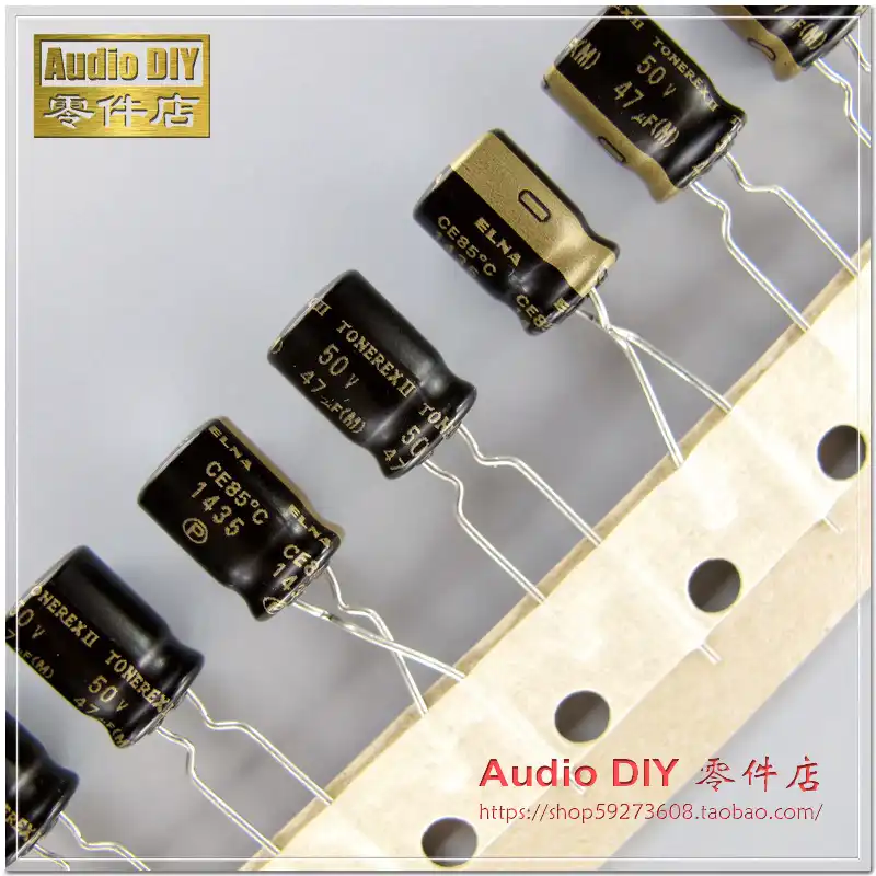 6 pcs Elna Silmic II capacitor 16v 22uf Audio Grade Premium