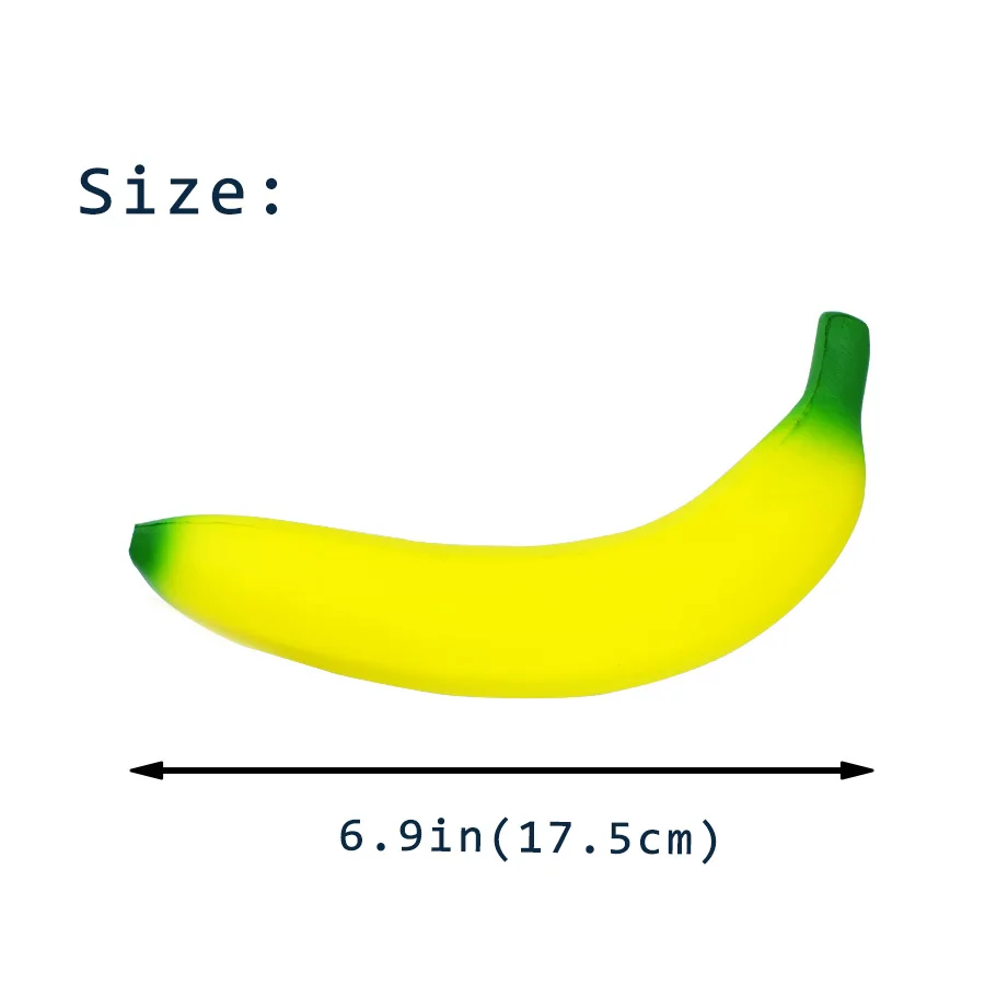 Банан милые мягкие игрушки для детей Новинка антистресс медленно расправляющиеся мягкие игрушки мягкая сумка ремень игрушка-брелок подарочные украшения для вечеринки