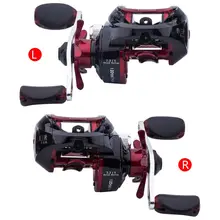 10+ 1 двойной тормоз капли воды катушки 7,1: 1 скорость магнитное регулируемое колесо рокер левая/правая рука вращающаяся снасть спиннинговая шестерня