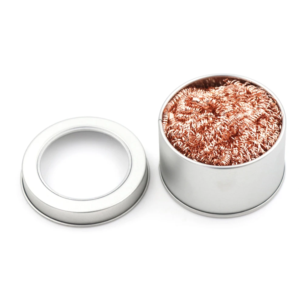 Welding Soldering Solder Iron Tip Cleaner Cleaning Steel Wire Sponge Balls For Welding Tool Hot Sale