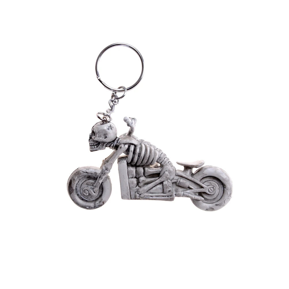 Винтажный резиновый брелок для ключей игрушечный с черепом|motorcycle toy|car toytoy car |