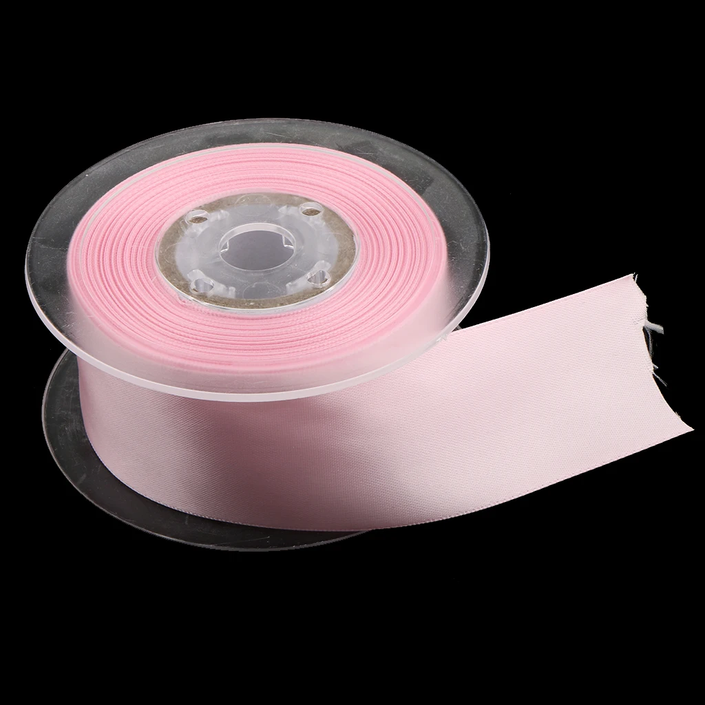 15 Meters Double Sided Polyester Satin Ribbon for Wedding Party Gift Wrapping Craft 38mm