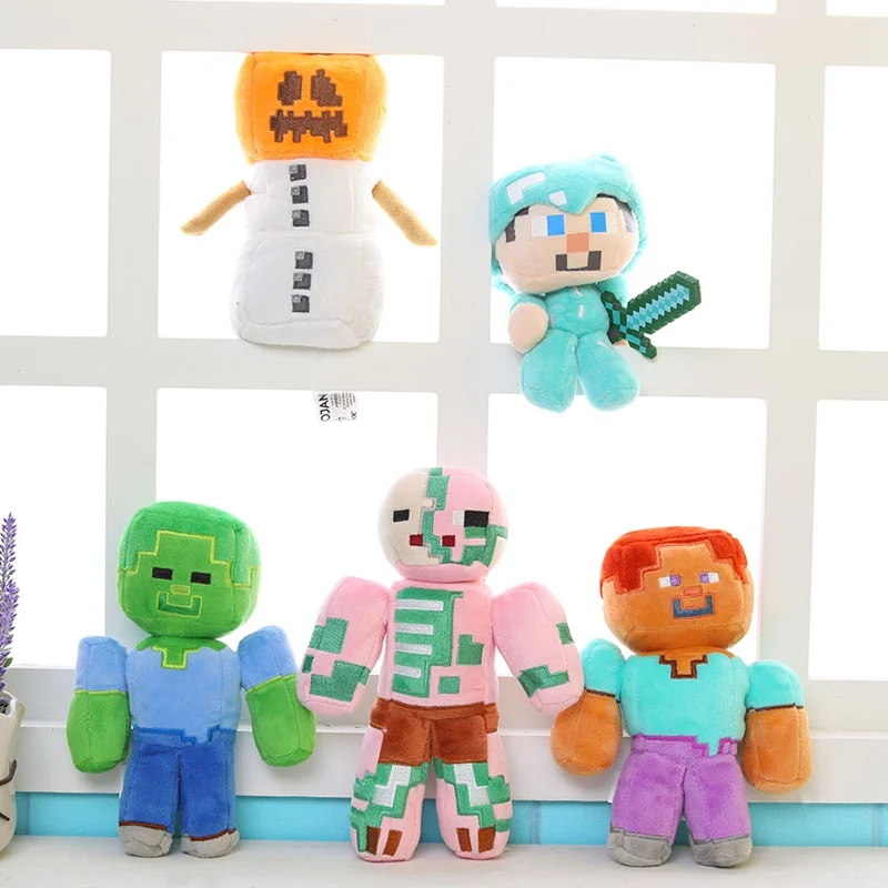 

Plush Toys Soft Stuffed Animal Doll Kids Game Cartoon Toy Enderman Gift For Child