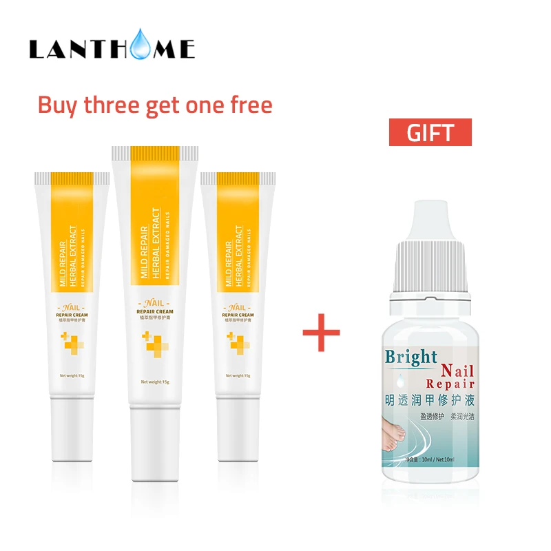 Nail Fungus Treatment Cream Herbaceous Energy Nail Essence Cure for