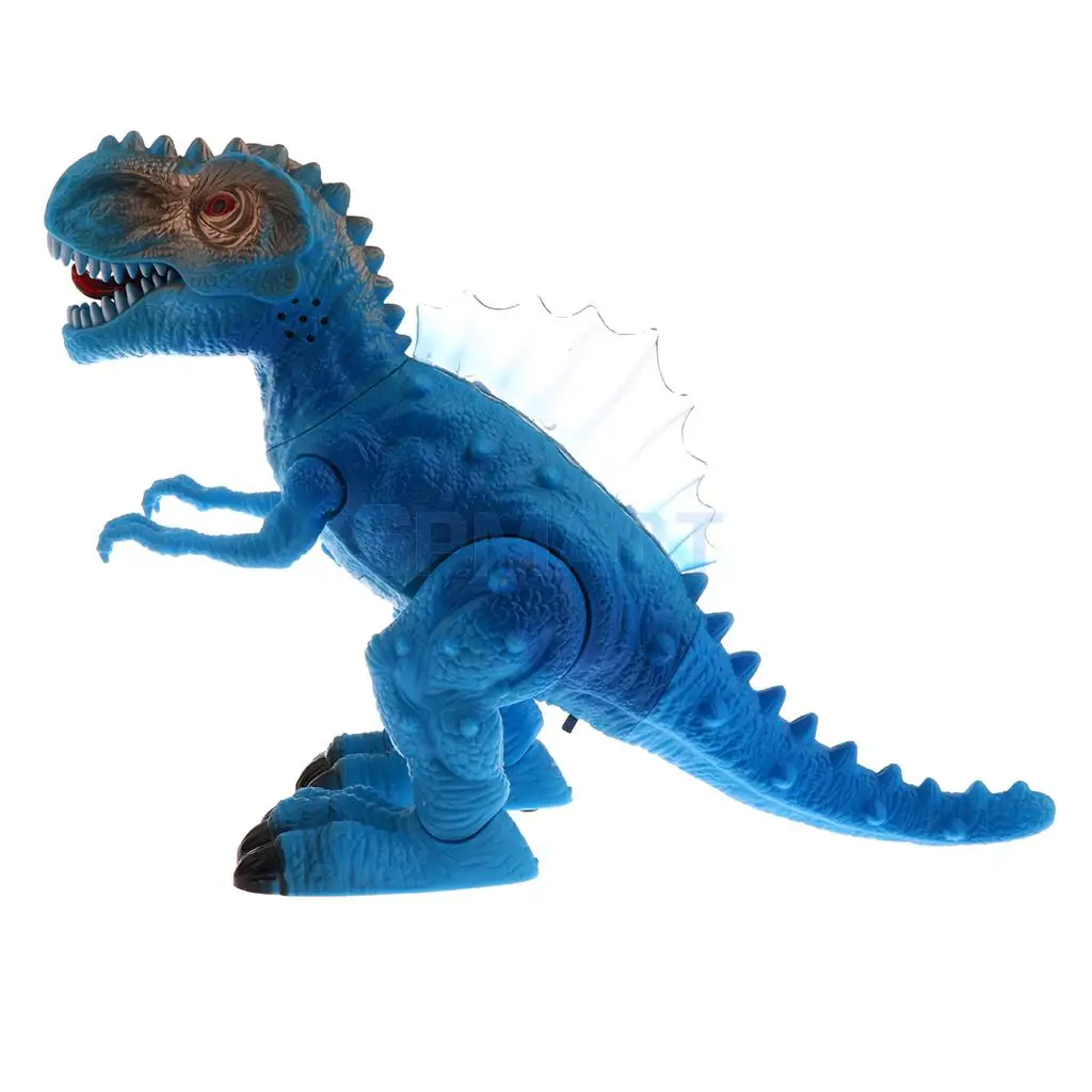 Kids Electric Walking Tyrannosaurus Dinosaur w/Light & Sound Jurassic World Animal Action Figures Toy B-day Gift