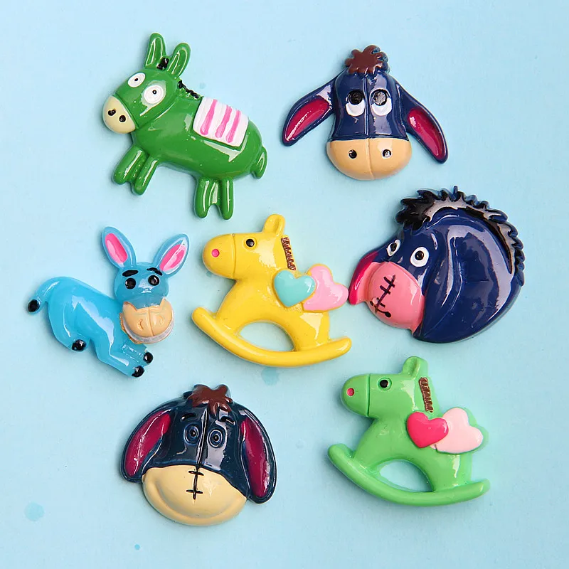 7 шт. миниатюрные украшения для сада Ослик | Дом и сад