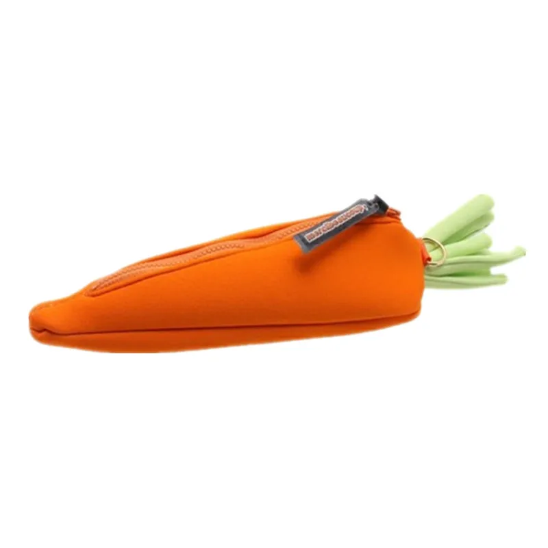 

Cute pencil case for girls school supplies stationery pen bag pouch holder kawaii fashion carrot pencil box for kids children