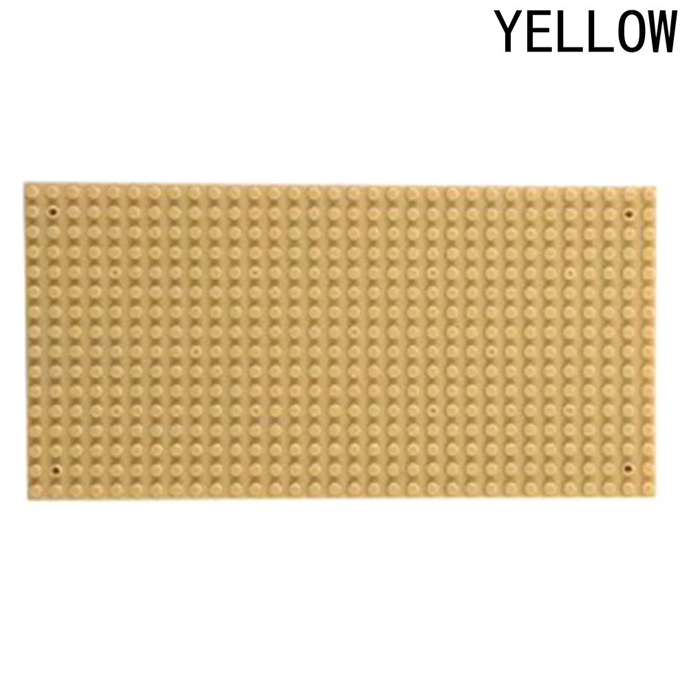 

16*32 Dots Base Plate For Small Bricks 10 Colors Baseplate Board DIY Building Blocks Toys For Children