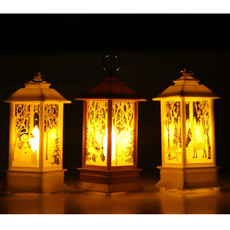 Горячий Рождественский подсвечник, светильник-фонарь, подсвечник, лампа для дома, вечерние, Декор
