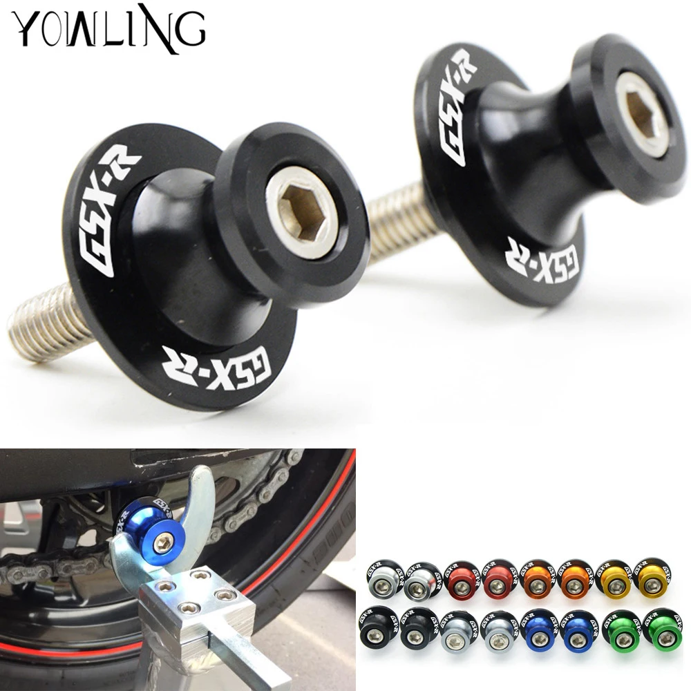 motorcycle accessories Motorcycle CNC Swingarm Sliders Spools For SUZUKI GSXR 2006 GSXR 600 K6 GSXR 750 GSXR 1000 K7 K9 GSXR1000