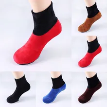 Новые забавные носки женские зимние теплые толстые домашние носки нескользящие эластичные носки-тапочки смешные носки Харадзюку