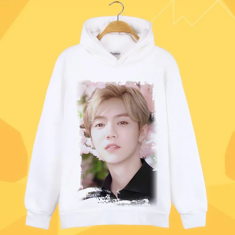 EXO Kpop корейские уличные толстовки с героями мультфильмов женские/мужские модные
