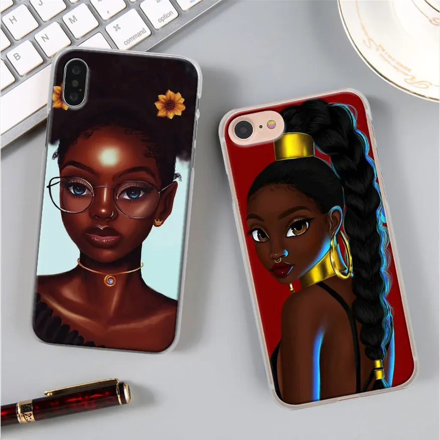 MELANIN POPPIN чехол для телефона для Apple iPhone X XR 7 8 Plus 6 6s Plus XS MAX 11 Pro Max SE чехол для телефона Coque