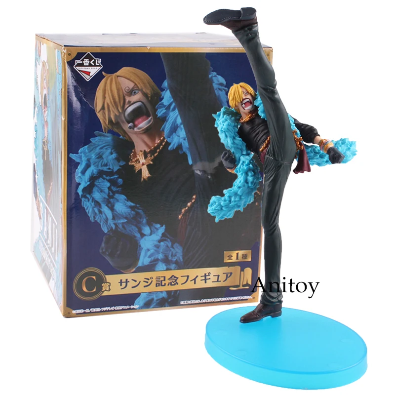 

Janpan Anime One Piece Figure Black Leg Sanji PVC Action Figure Collectible Model Toy Gift 19.5cm