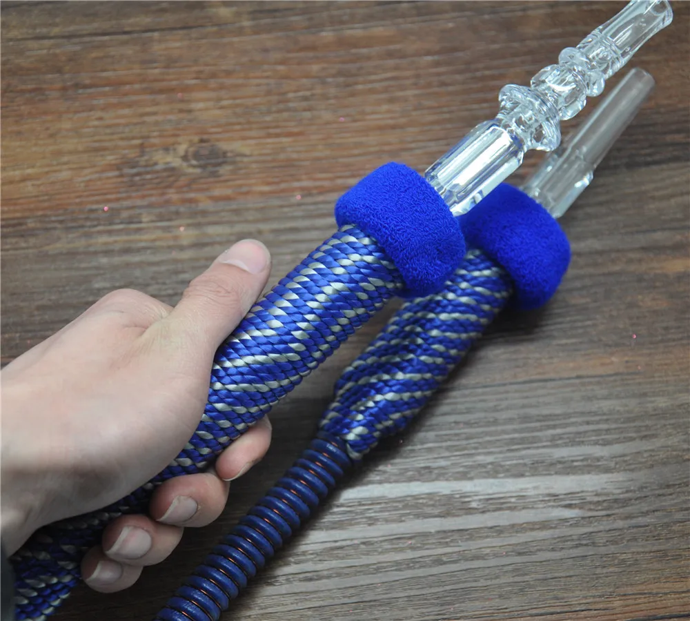 1pc 2m Shisha Hookah Hose With Mouth Tips Shisha Pipe Tubes Tools