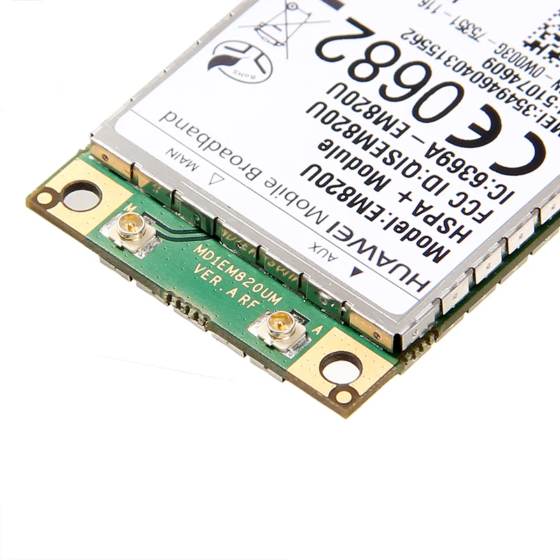 Разблокированный HuaWei EM820U WCDMA GSM беспроводной 3g WWAN мини PCI-E карта HSPA+ 21 Мбит/с 3g модуль по EM820w для ноутбука