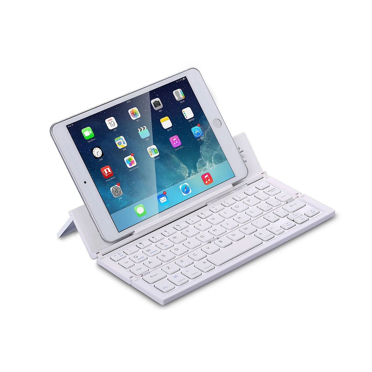 as shown Keyboard1 Bluetooth клавиатура Беспроводная игровая клавиатура Bluetooth складная клавиатура Мини Беспроводная складная - Цвет: as shown Keyboard1