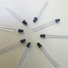 100 шт 3 мм Инфракрасный приемник 940nm ИК приемник led