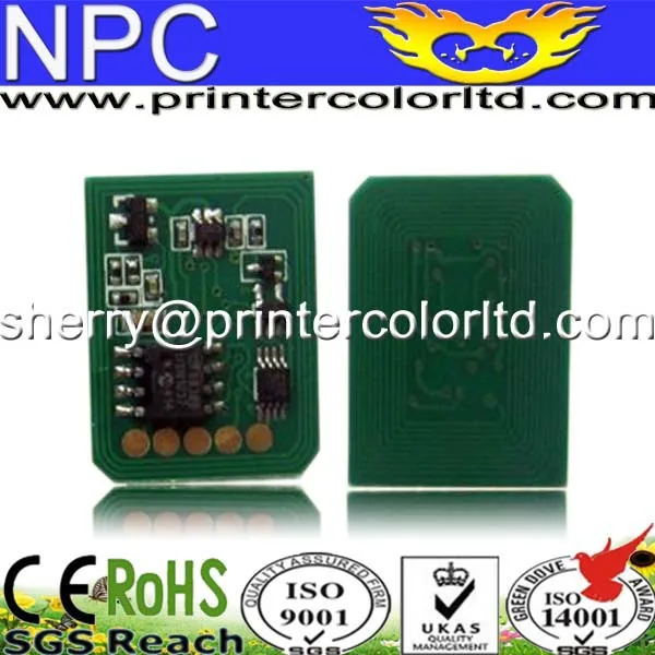 

chip  FOR OKI data C-9850HDTN chip FOR OKI-data 9600-HDN FOR OKIdata C9800-DN chip color reset compatible chips -free shipping