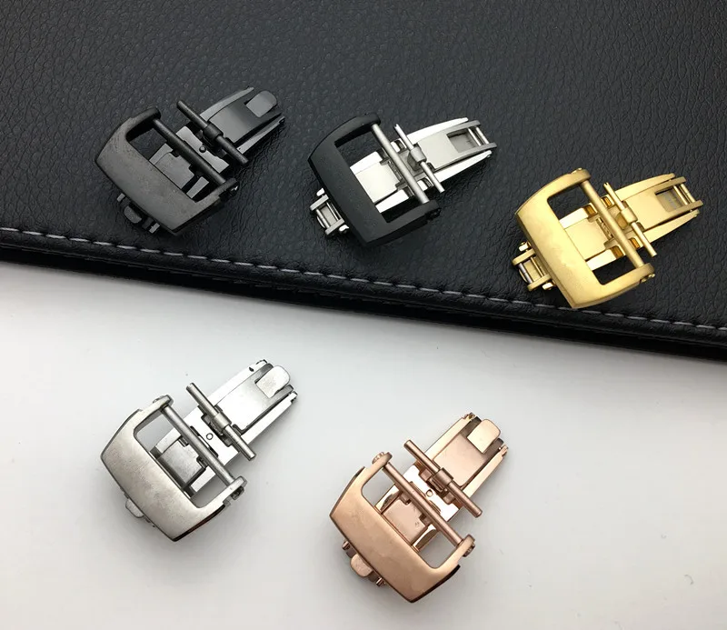 

316L stainless steel Buckle size 20mm Watchband watch band strap buckle For Richard Watch Mille band Bracelet logo on tools gold