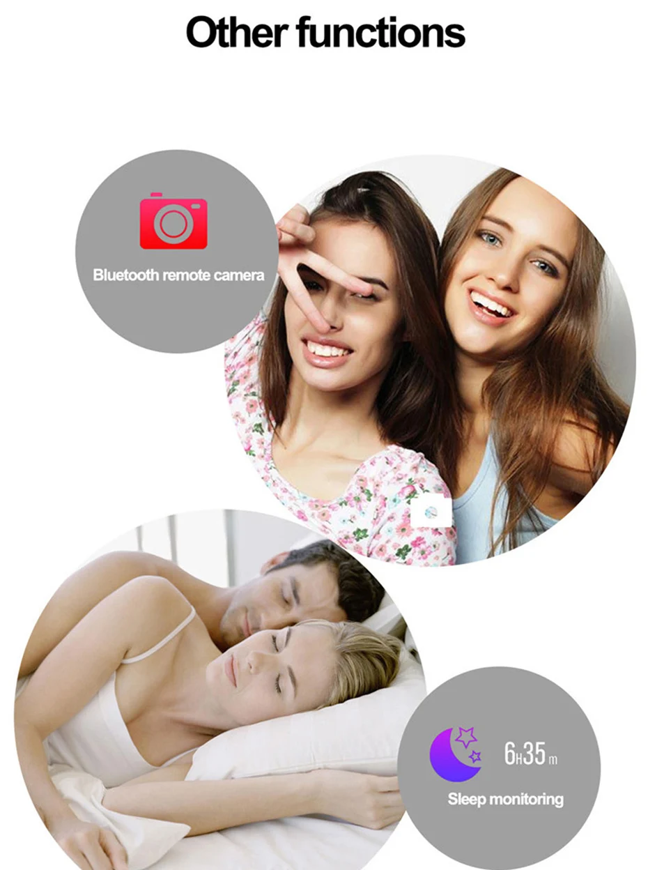 COLMI T2 IP68 Waterproof Heart Rate Monitor Push Message Call Reminder Clock Bluetooth 4.0 Brim Men Sport Smart Watch 14