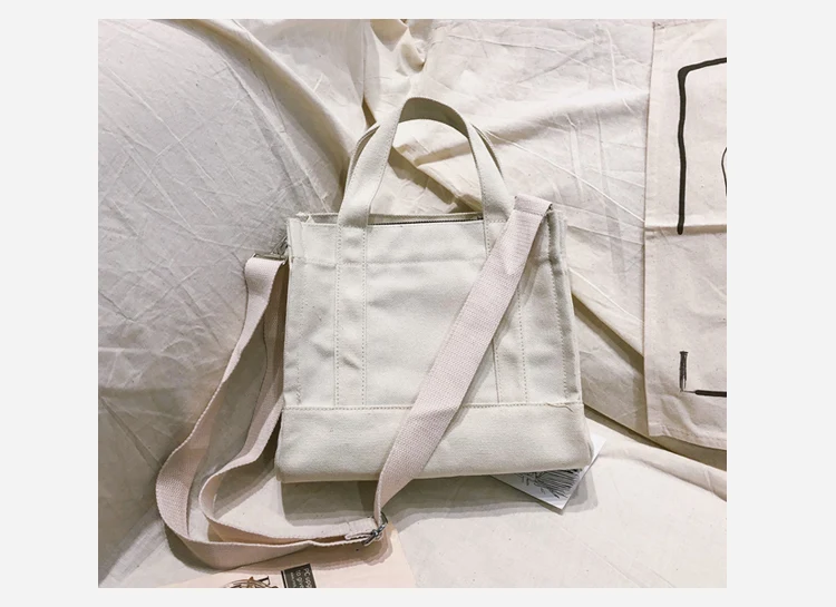 2018 Messenger Bags for Women Preppy Style Girls Ladies Canvas Shopping Travel Casual Totes Girls Zipper Shoulder Crossbody Bags_34_32