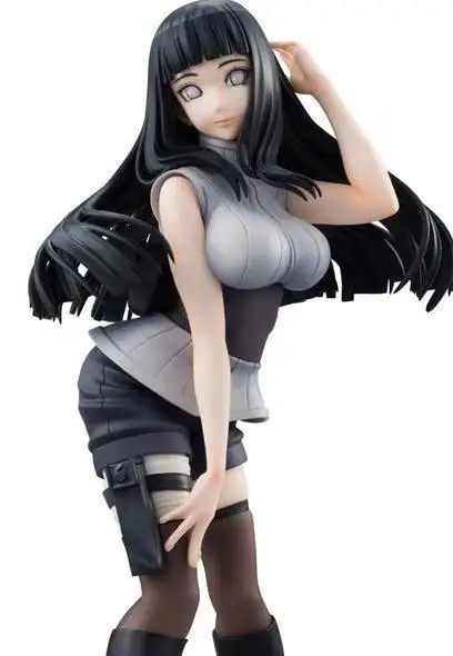 Наруто прекрасный Hyuuga Hinata Shippuden сексуальный Ver. Фигурка ПВХ Коллекционная модель игрушки подарок на день рождения 21 см