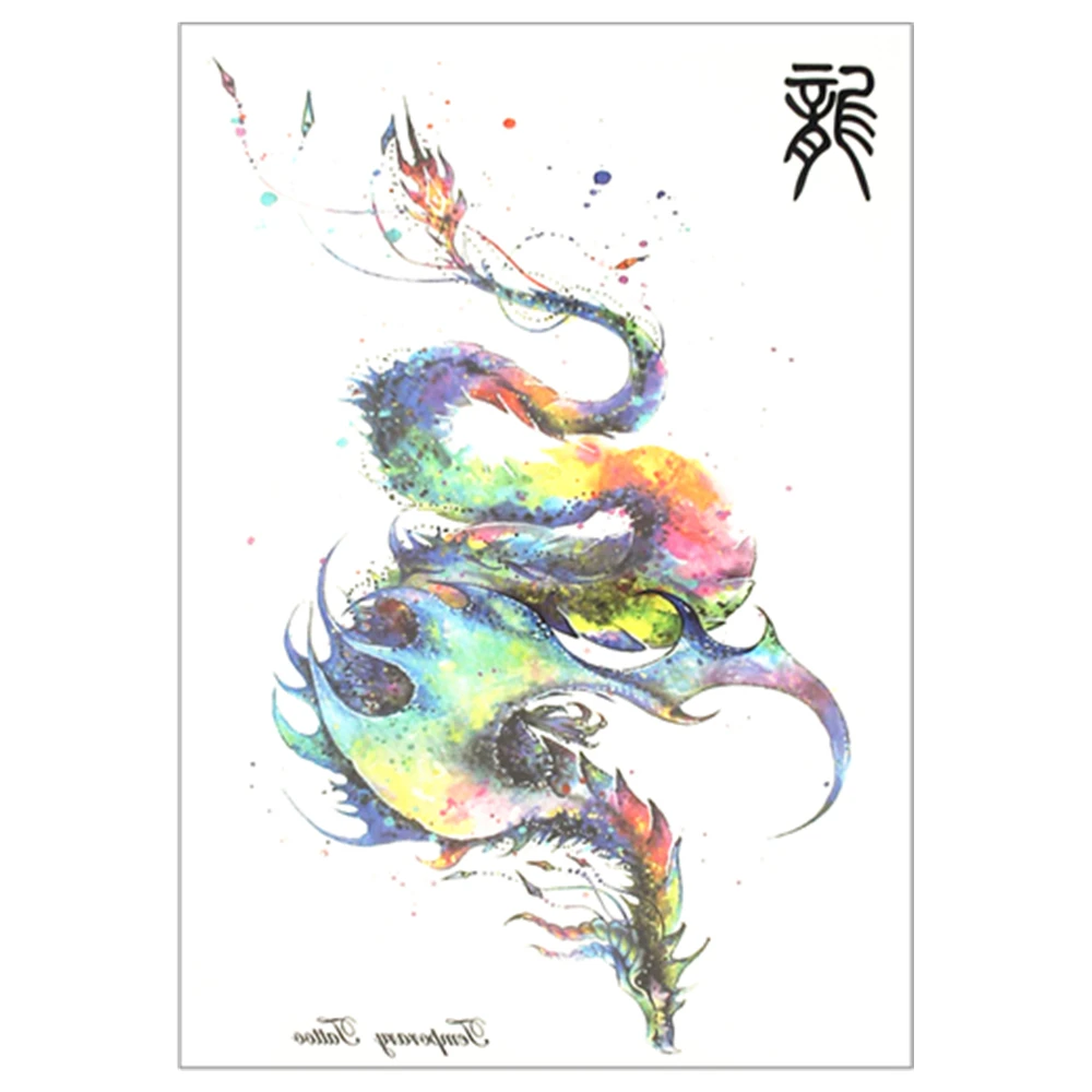 Тату наклейки на 12 знаков зодиака 21 х15 см|flash tattoo stickers|tattoo stickertemporary body art |