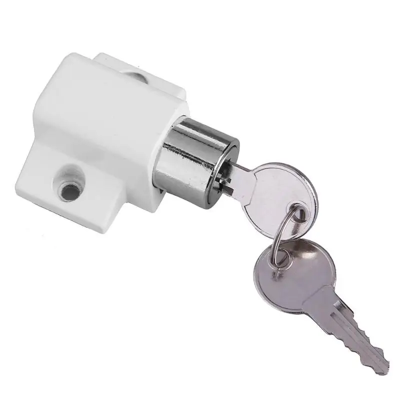 

Window Locks Window Shield Sliding Aluminum Steel Security Locks Doors Windows Security Lock with 2 Keys