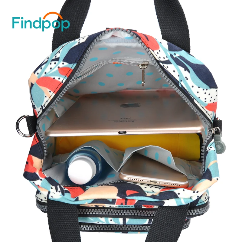 2018 Findpop новые сумки с цветочным принтом женские модные повседневные винтажные