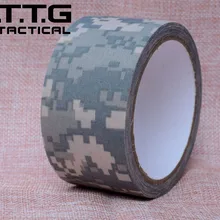 10 М Тактический Камуфляж Винтовка Wrap Военно Охотничий Камуфляж Клейкая Лента Стелс ACU