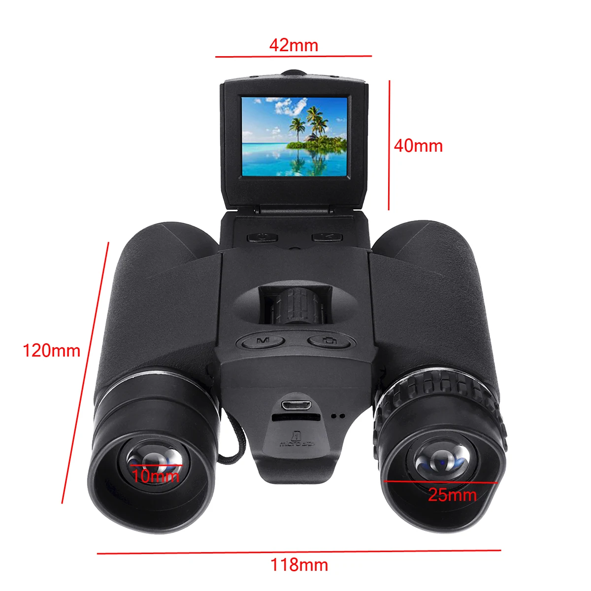 2 &quotLCD BD318 зум цифровой бинокль телескоп видеокамера Открытый охотничья камера