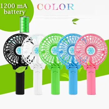 

New Portable USB Mini Fan Foldable 5V1A DC Hand-held 5v Handy Fan Home, Outdoors, Casual. With Battery 4.5w