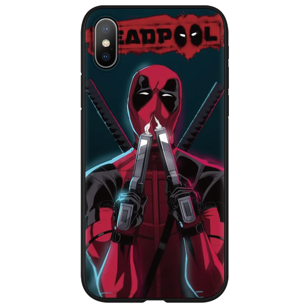 Marvel Мстители Jorker Dead Pool печать рисунок чехол TPU Мягкий для iPhone XS Max 7 8 Plus XS X 6 6S 5 5S 11 Pro Чехол для Max XR - Цвет: 0m2daoss