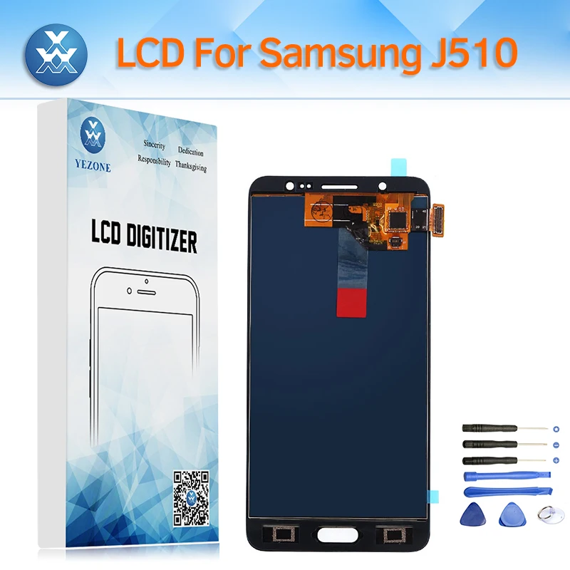 AAA ЖК-дисплей для samsung Galaxy J5 2016 J510 J500M Дисплей сенсорный экран J200 J500 2015 j320 J120Screen +