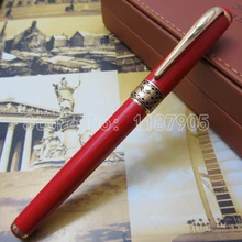 BAOER красный и золотой зажим шариковая ручка B101113