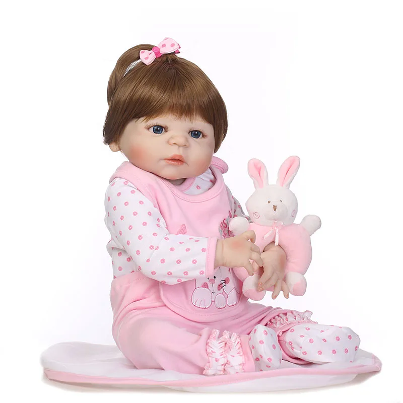 Лидер продаж 56 см Slicone ребенка Объединенная Reborn куклы реалистичные принцессы для девочек игрушка Подставки для фотографий раннего