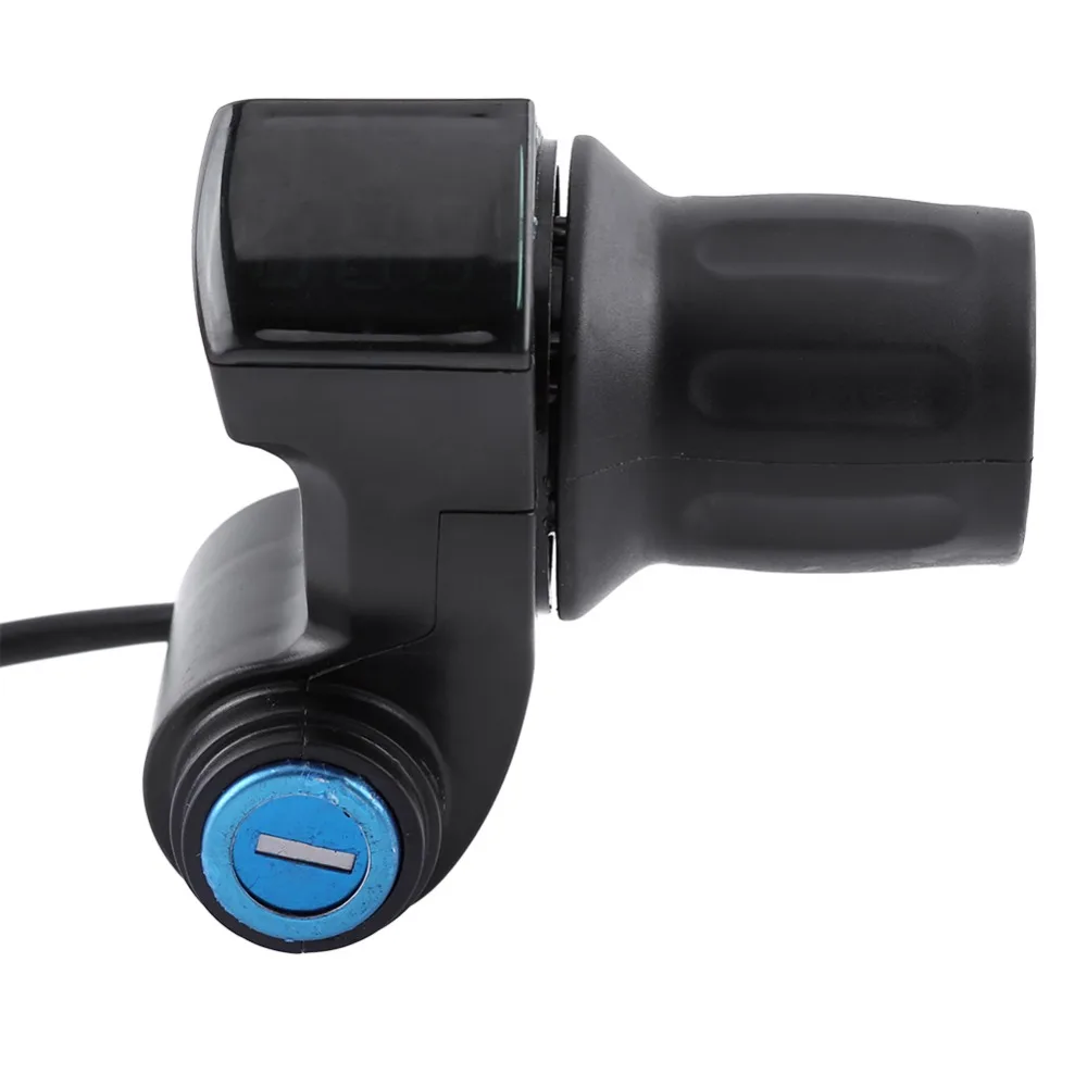 Top Electric Bike Half Wrist Throttle Grip Handle LED Display Indicator/Lock Key Knock Half Twist Throttle 4 Top Electric Bike Half Wrist Throttle Grip Handle LED Display Indicator/Lock Key Knock Half Twist Throttle 4